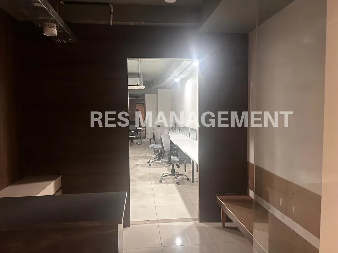 Fully Furnished office for Rent Satellite 1 cabin 22 seating