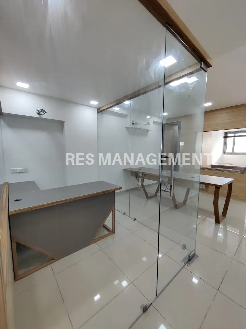 Fully Furnished office for Rent Bopal 2 cabin 1 conference 18 seating