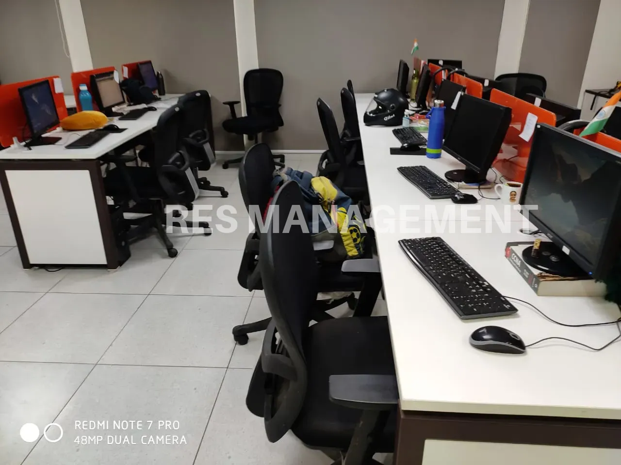 Fully Furnished office for Rent Prahladnagar 11 cabin  conference 3 meeting room 200 seating