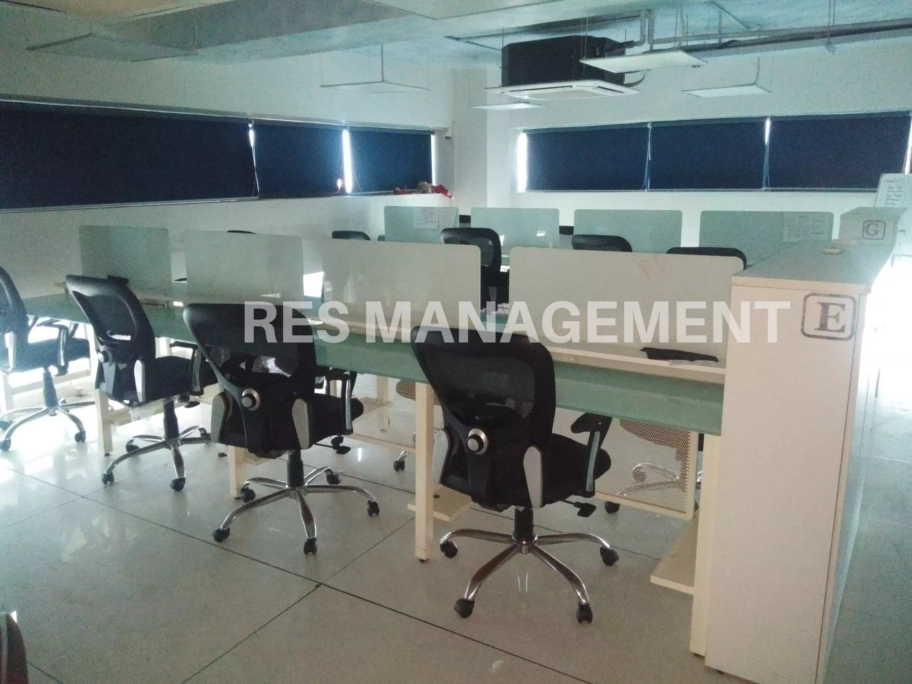 5 cabin conference 200 seating Fully furnished office For Rent In kp epitome